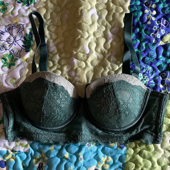 BLUSH Balconette Bra 34B & Boyshort M - Picture 2 of 6